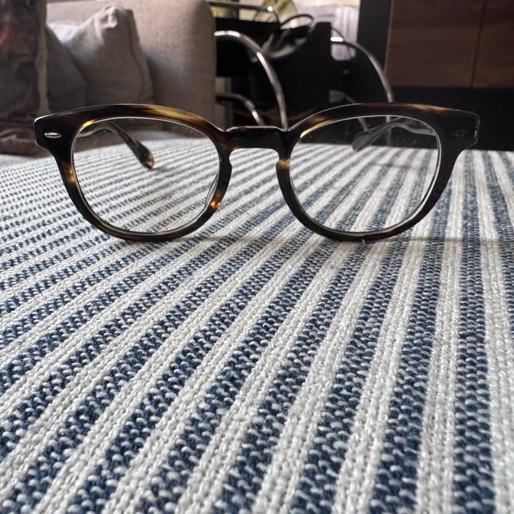 Oliver Peoples Tortoise Frame Glasses
